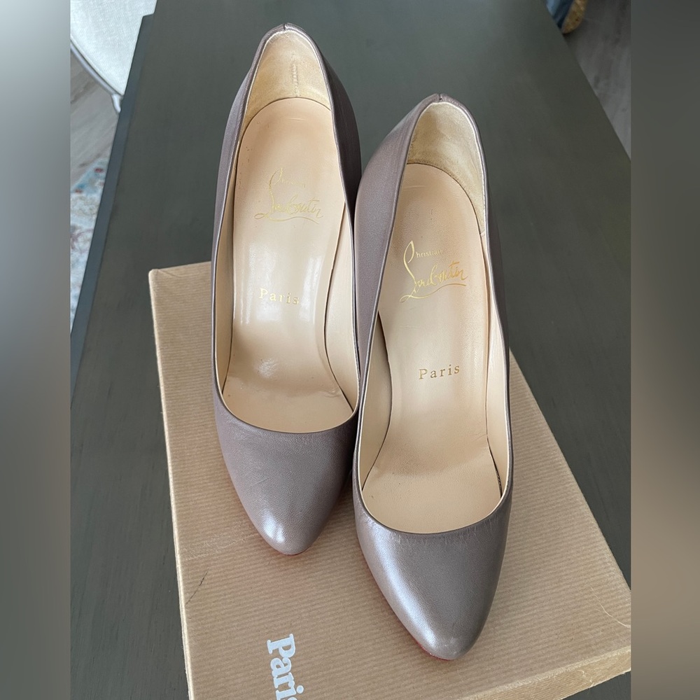 Christian Louboutin Feticha 120 platform pump.